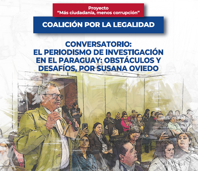 Presentación de la Publicación “El Periodismo de Investigación en Paraguay, Obstáculos y Desafíos” por Susana Oviedo