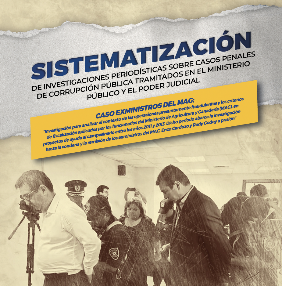 Periodistas presentan Caso de Investigación: Hechos de corrupción cometidos por les Exministros del Ministerio de Agricultura y Ganadería Enzo Cardozo y Rodi Godoy entre los años 2011 y 2013